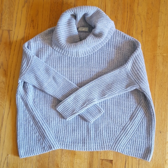 Lou & Grey Sweaters - Lou & Grey Blue Cowl Neck Sweater - XS/S